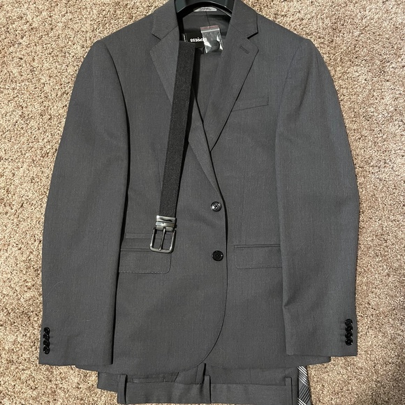 Express Other - New With Tags Gray Men’s 38S Express 3 Piece Suit